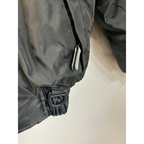 VTG Choko Men’s Snowmobile Bomber Jacket M Black Insulated Powersports 🤍 - Picture 5 of 14